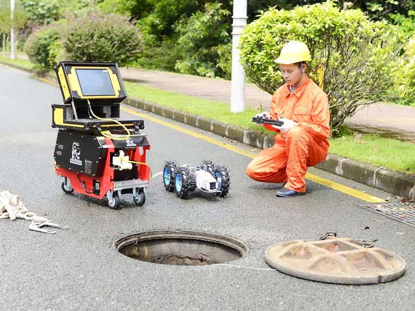 东明管道机器人检测
